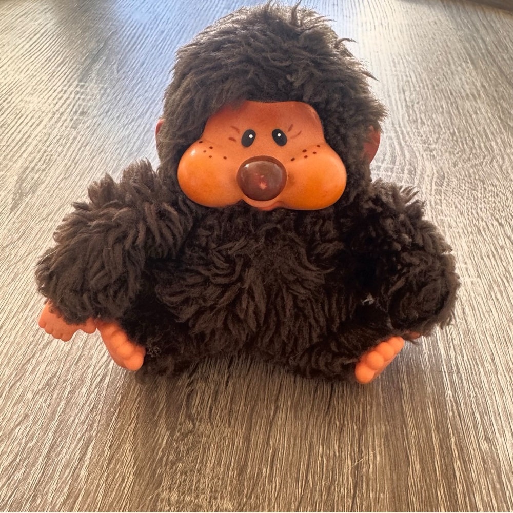 Vintage Russ Berrie Co. Nobby Monkey Gorilla Plush Toy 1979